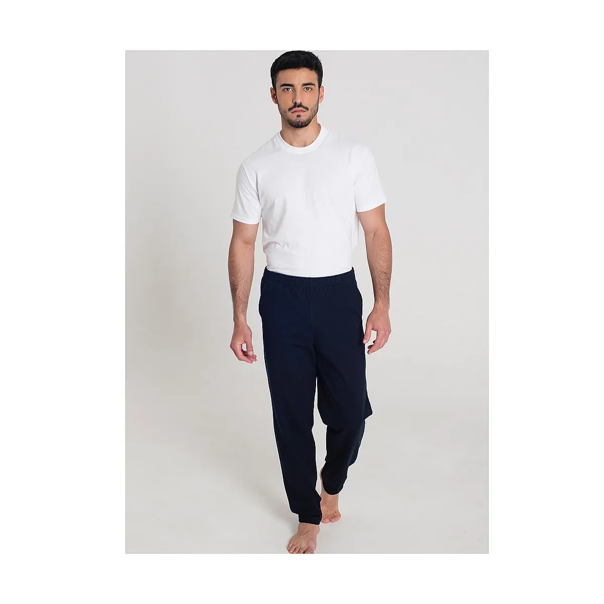 7480b COTTON TROUSERS WITH POCKETS AND CORD