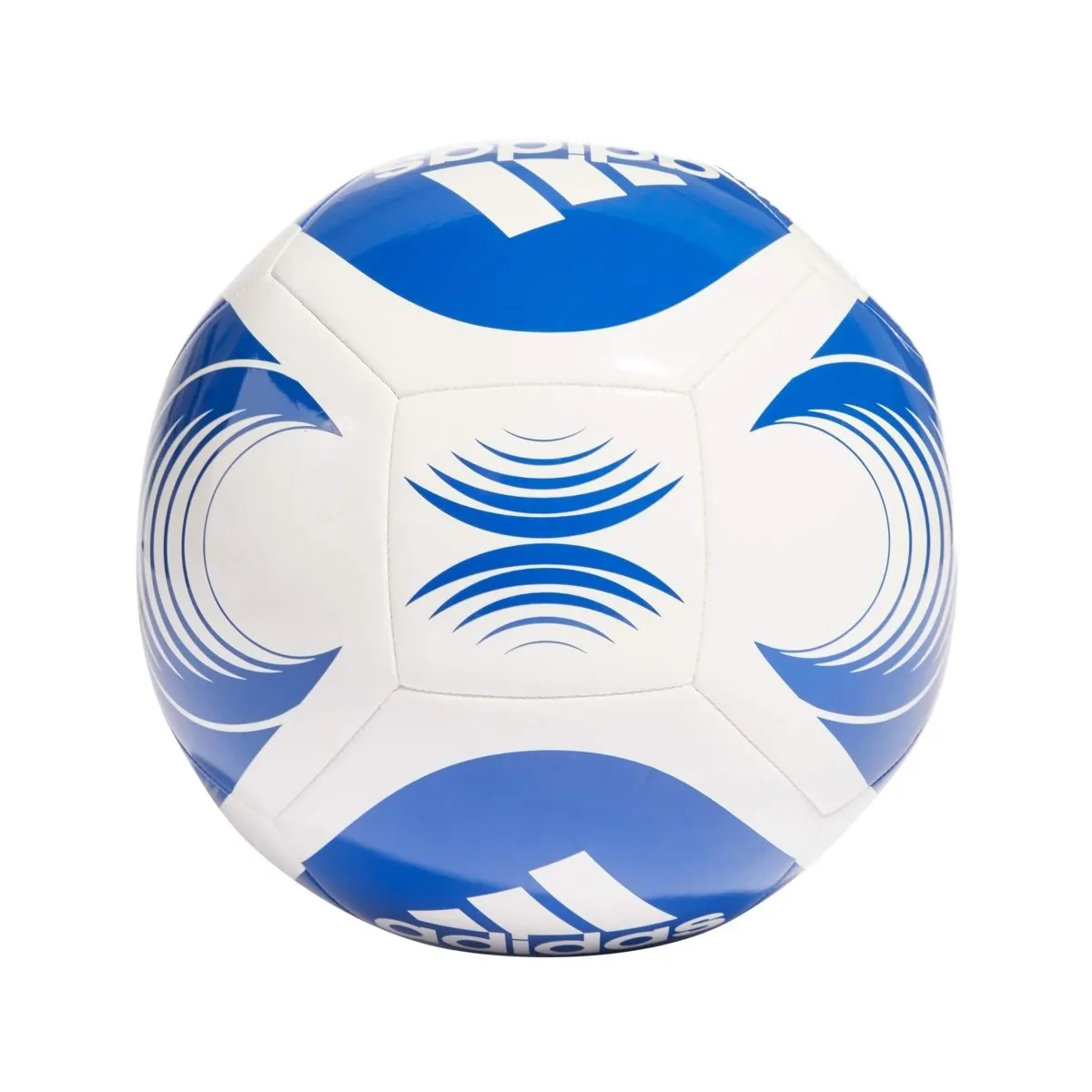 Adidas blue soccer ball