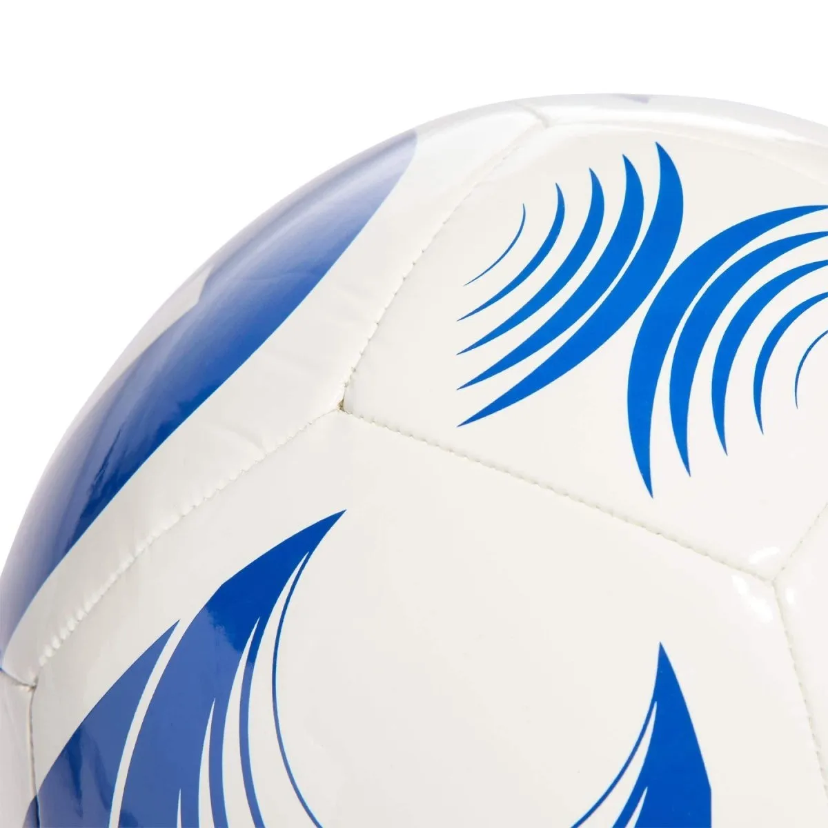 Adidas blue soccer ball