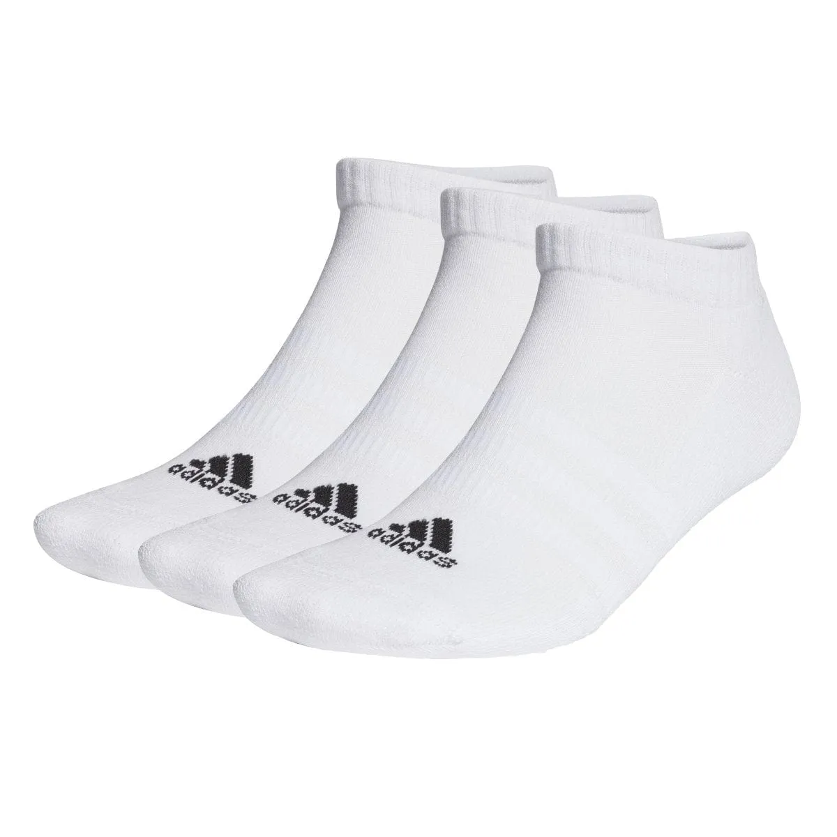 Adidas Cushioned Low-Cut Socks - White; 3 Pairs