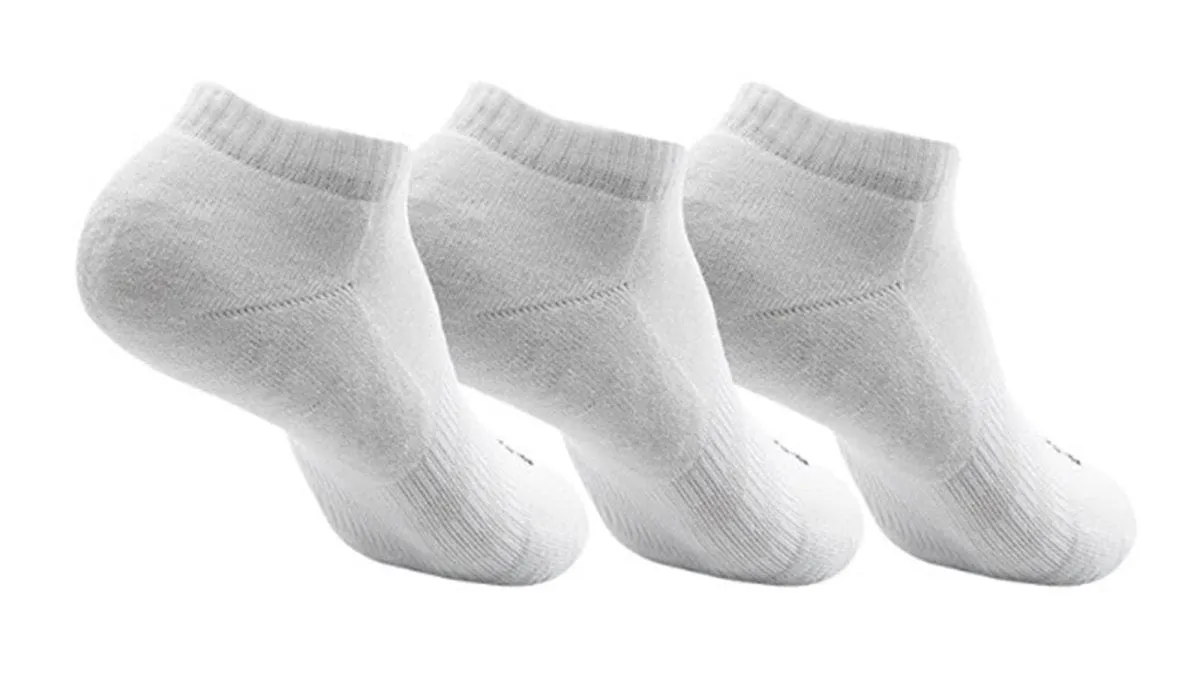 Adidas Cushioned Low-Cut Socks - White; 3 Pairs