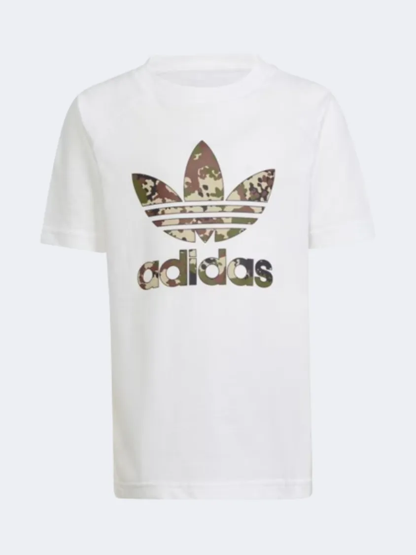 Adidas Little Boys Original Set White/Camo