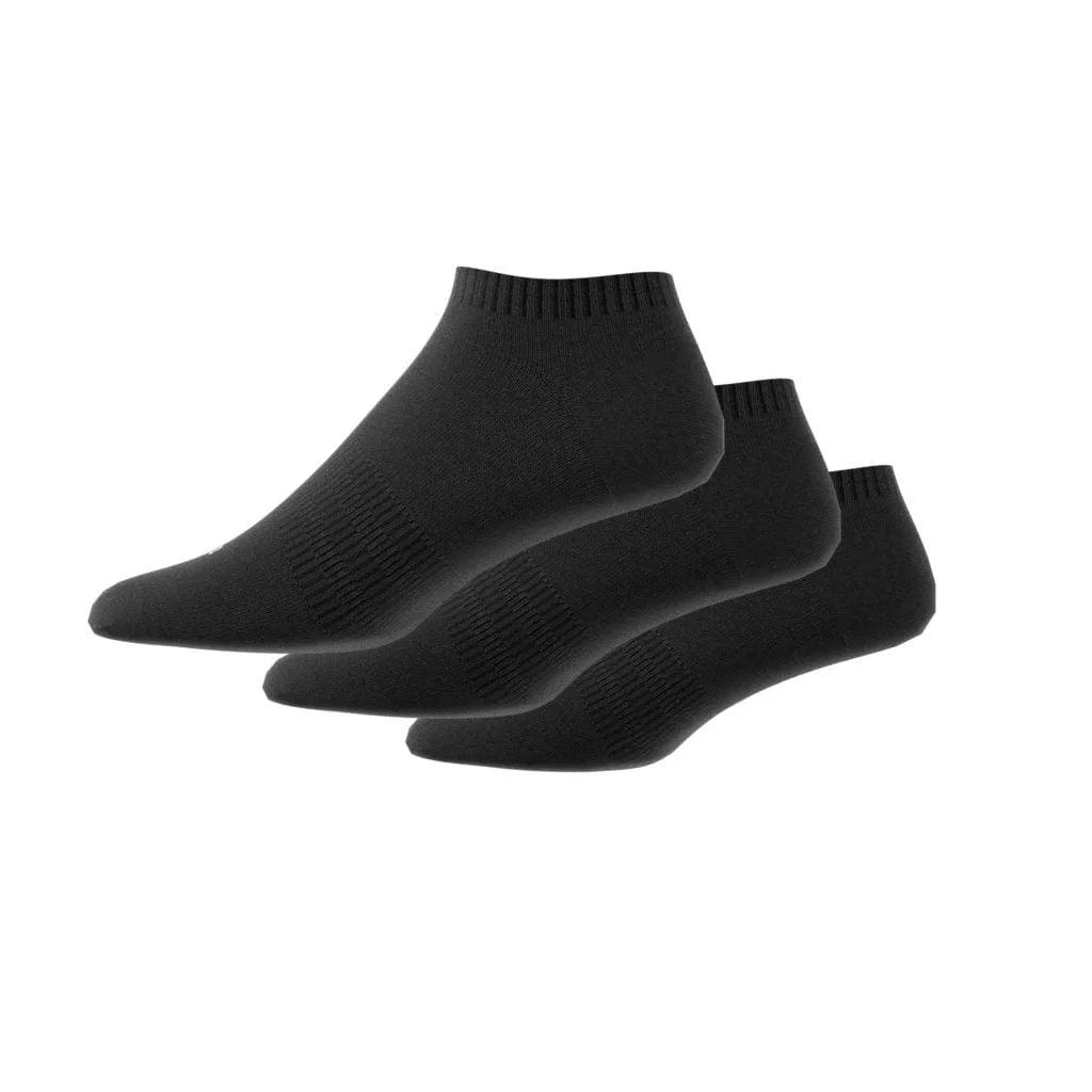 adidas low-cut socks 3 pairs black