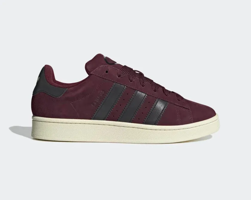 Adidas Originals Campus 00s Maroon Core Black Off White HQ4636