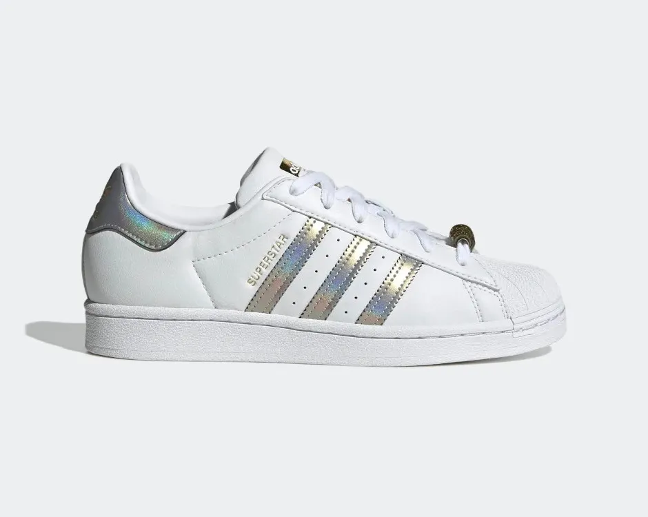 Adidas Originals Superstar Cloud White Gold Metallic GY9572