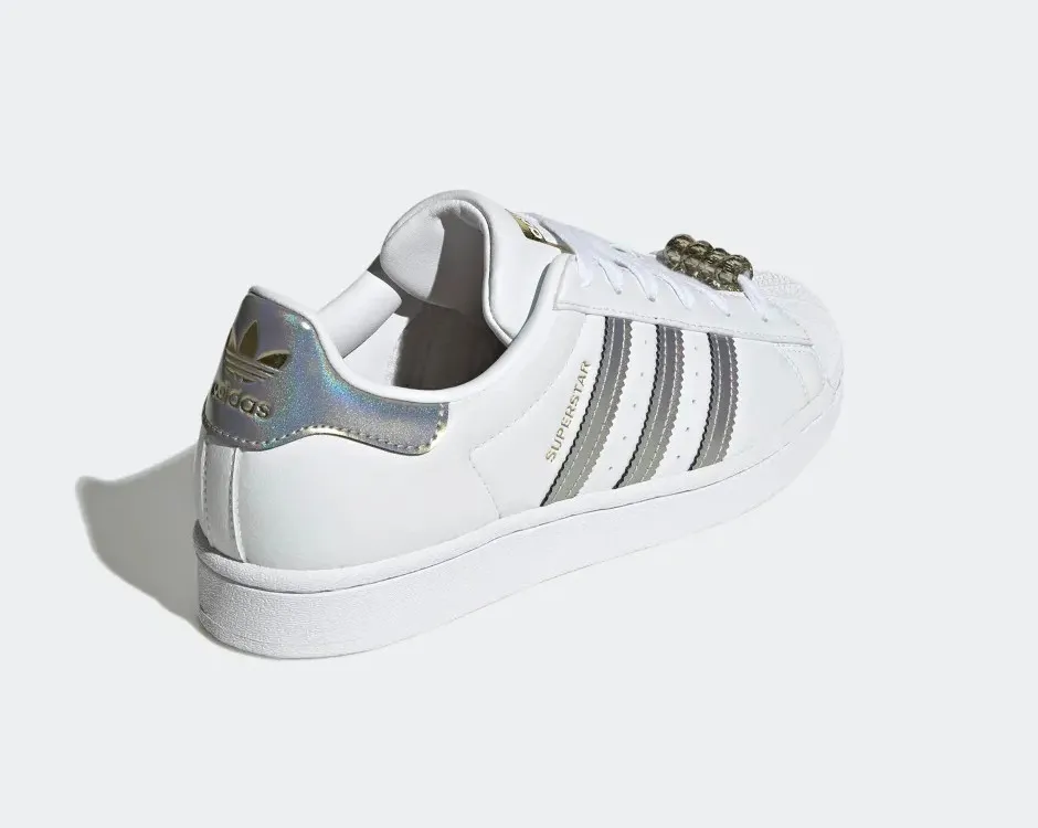 Adidas Originals Superstar Cloud White Gold Metallic GY9572