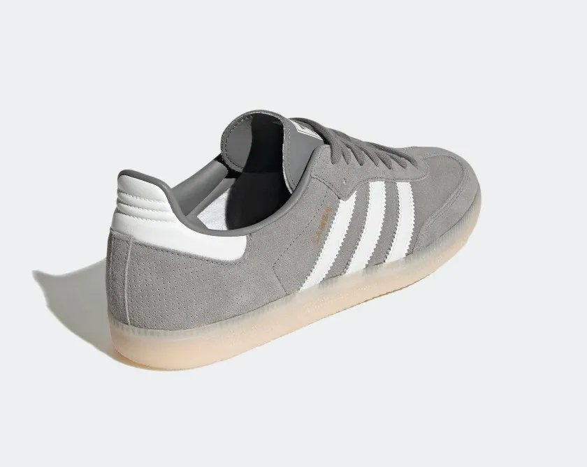 Adidas Samba OG Grey Three Core White Bliss Orange HP7905