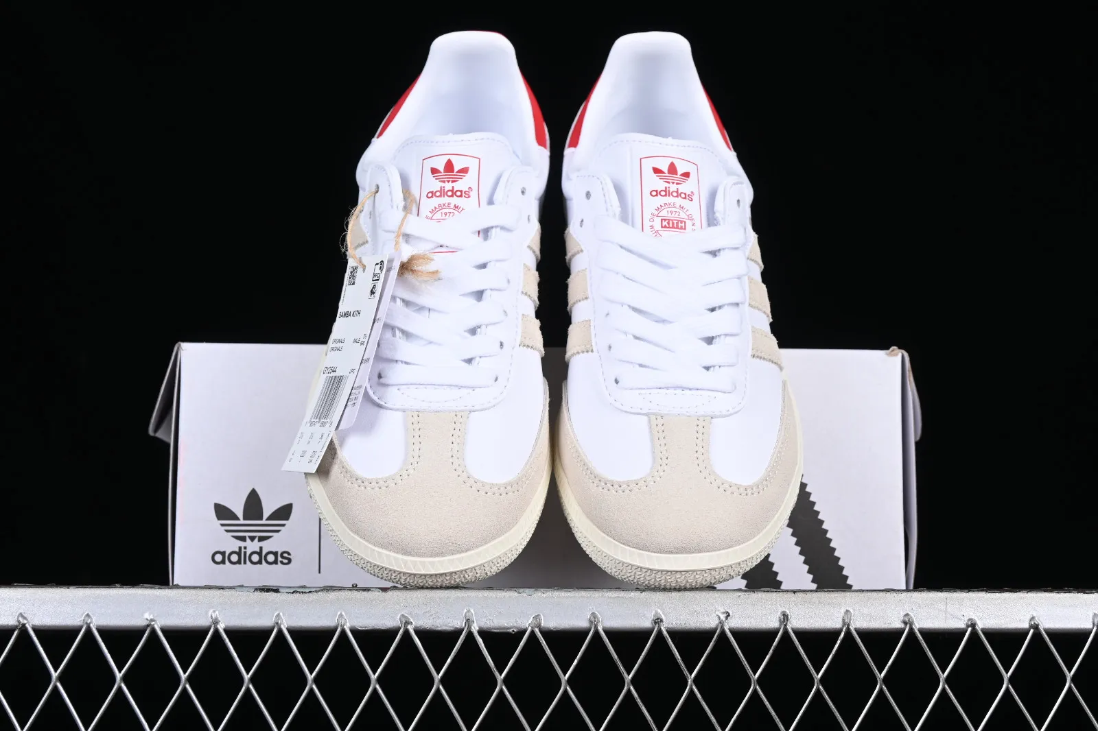 Adidas Samba OG Kith Classics Program White Red GY2544