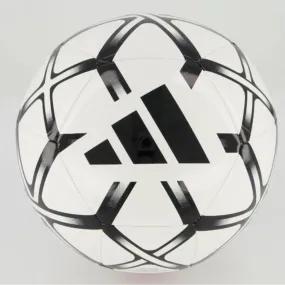 ADIDAS Starlancer Club Soccer Ball - Black/White.