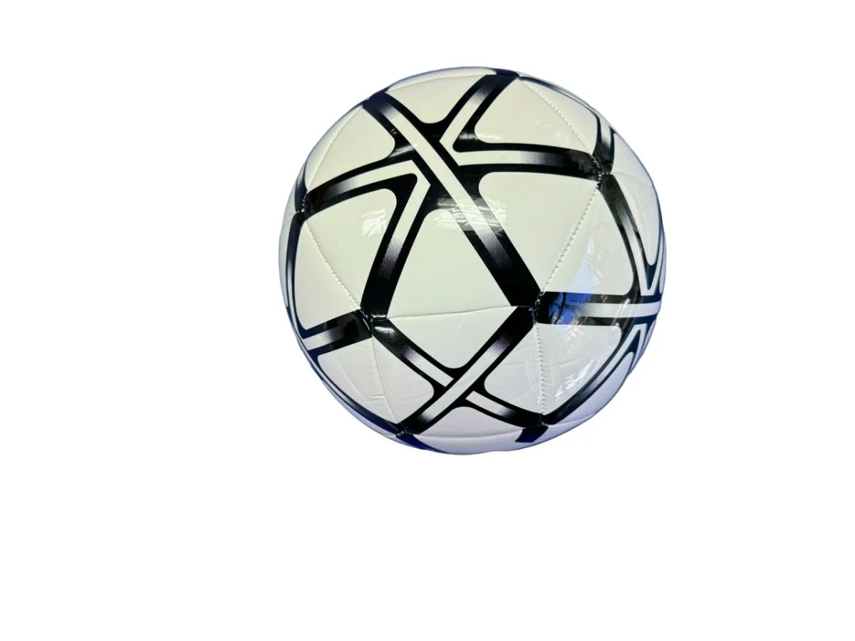 ADIDAS Starlancer Club Soccer Ball - Black/White.