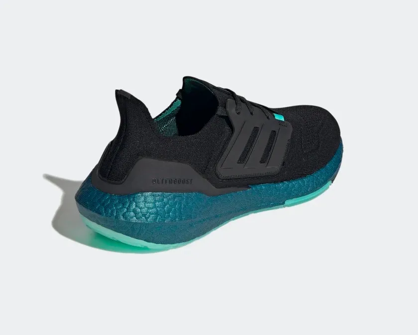 Adidas Ultra Boost 22 Core Black Mint Rush GX5564