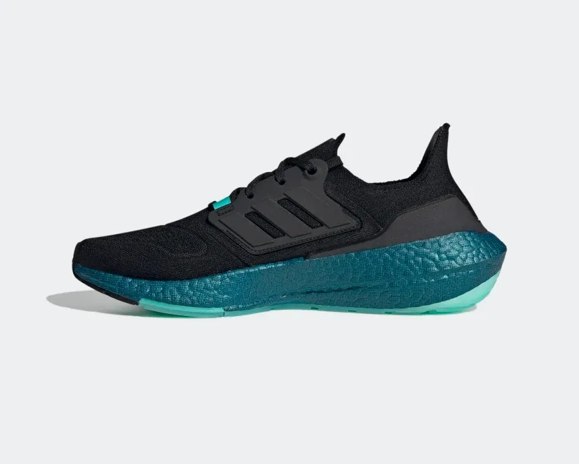 Adidas Ultra Boost 22 Core Black Mint Rush GX5564