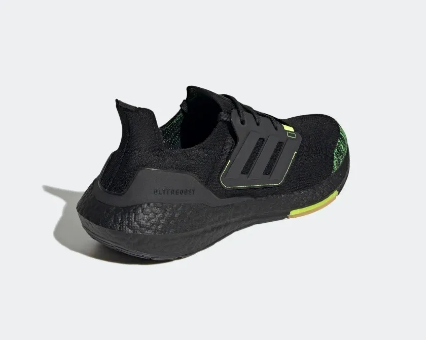 Adidas UltraBoost 22 Core Black Solar Yellow GX5915