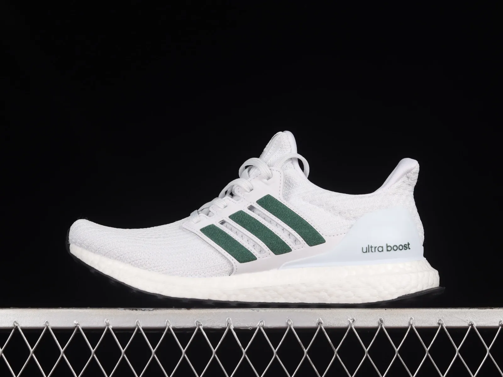 Adidas UltraBoost 4.0 DNA Cloud White Collegiate Green Core Black FY9338