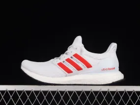 Adidas UltraBoost 4.0 DNA White Scarlet Core Black FY9336