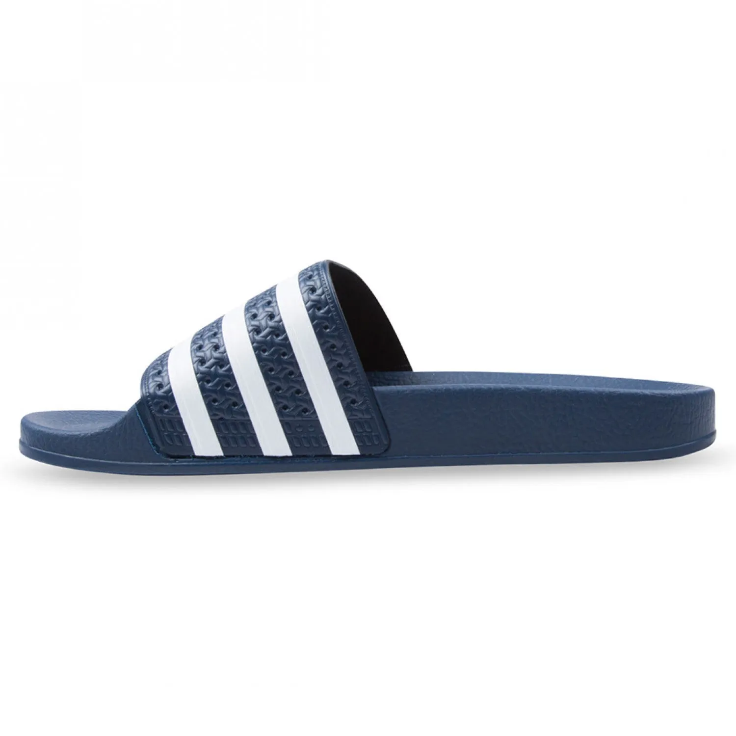 Adilette Slides - Navy Blue