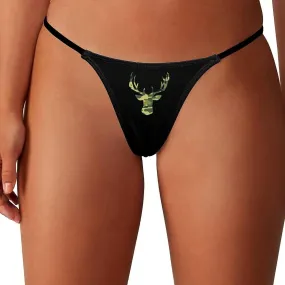 Adorable Capybara G-String Thongs Women's T-Back Underwear Panty-WE456