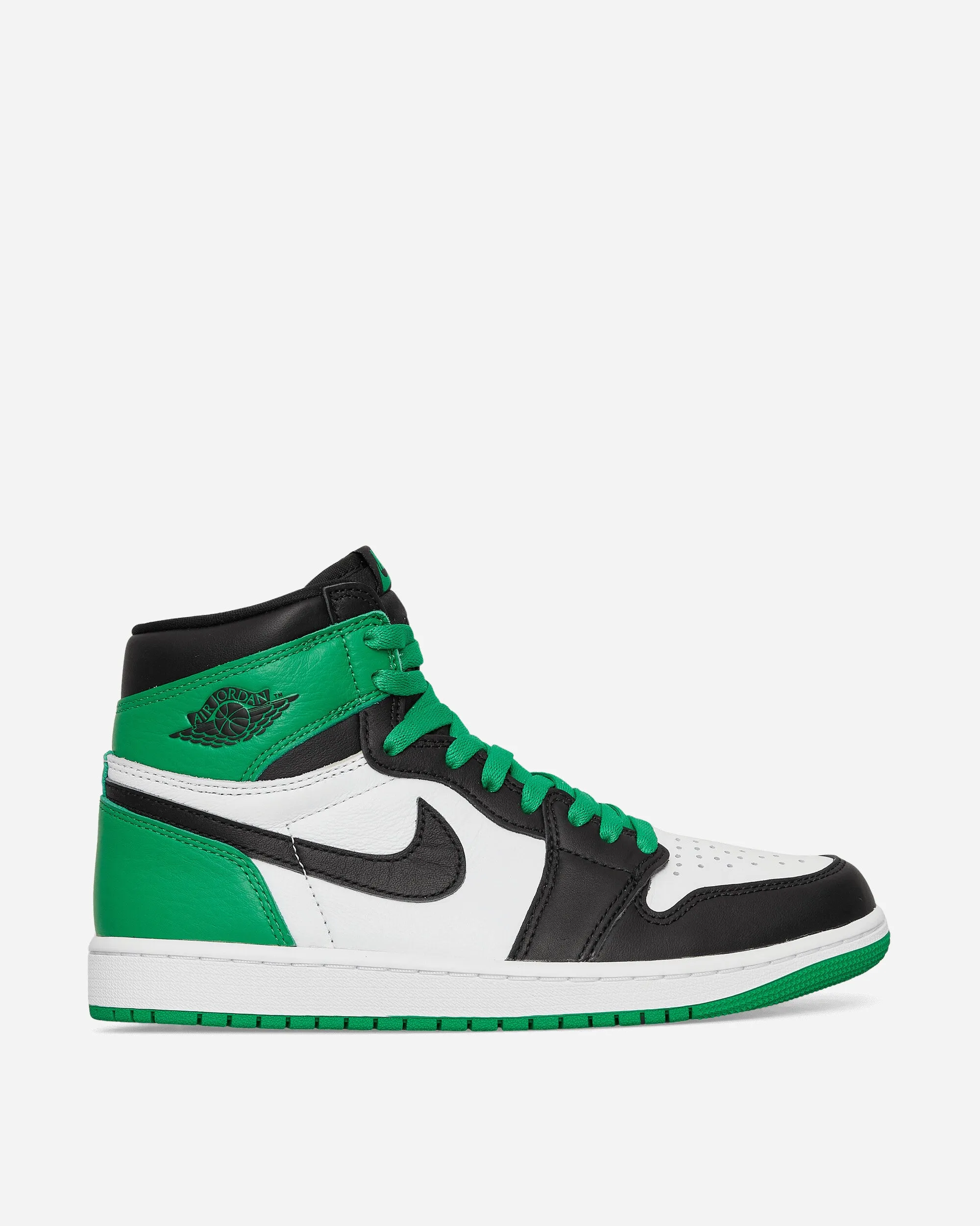 Air Jordan 1 High Sneakers Black / Lucky Green