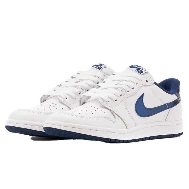 AIR JORDAN 1 LOW 85 METALLIC NAVY