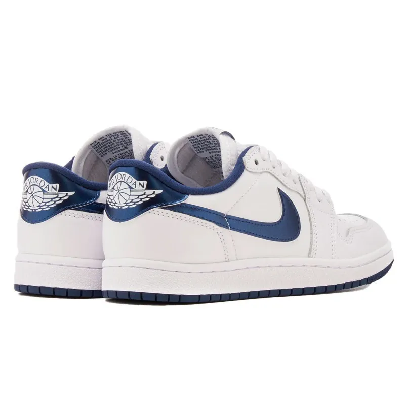 AIR JORDAN 1 LOW 85 METALLIC NAVY