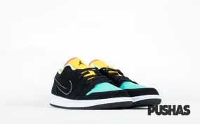 Air Jordan 1 Low Black Aurora Green Laser Orange 2020 for sale online