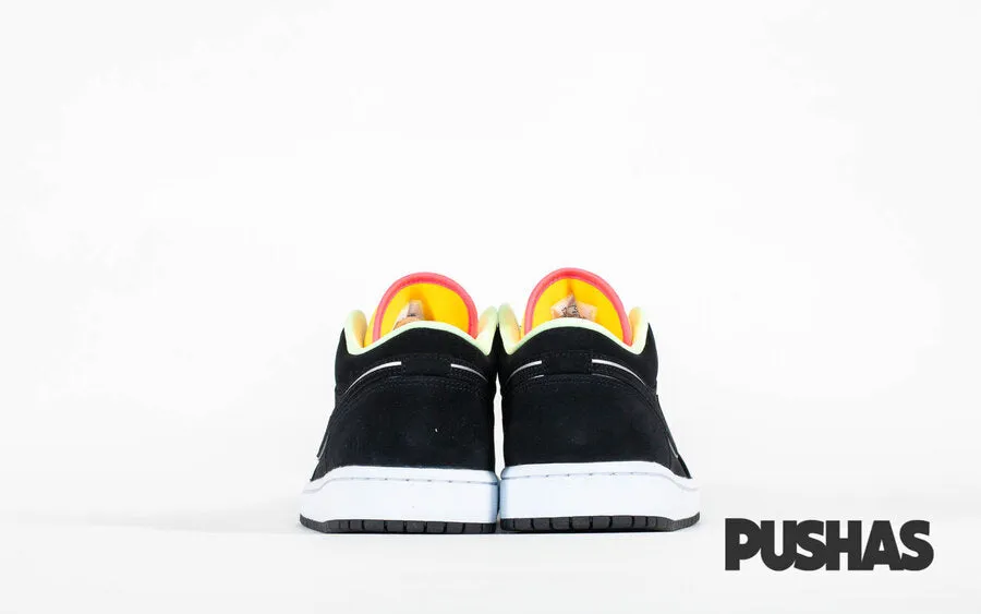 Air Jordan 1 Low Black Aurora Green Laser Orange 2020 for sale online