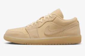 Air Jordan 1 Low Pale Vanilla Sand Metallic Gold FZ3972-294