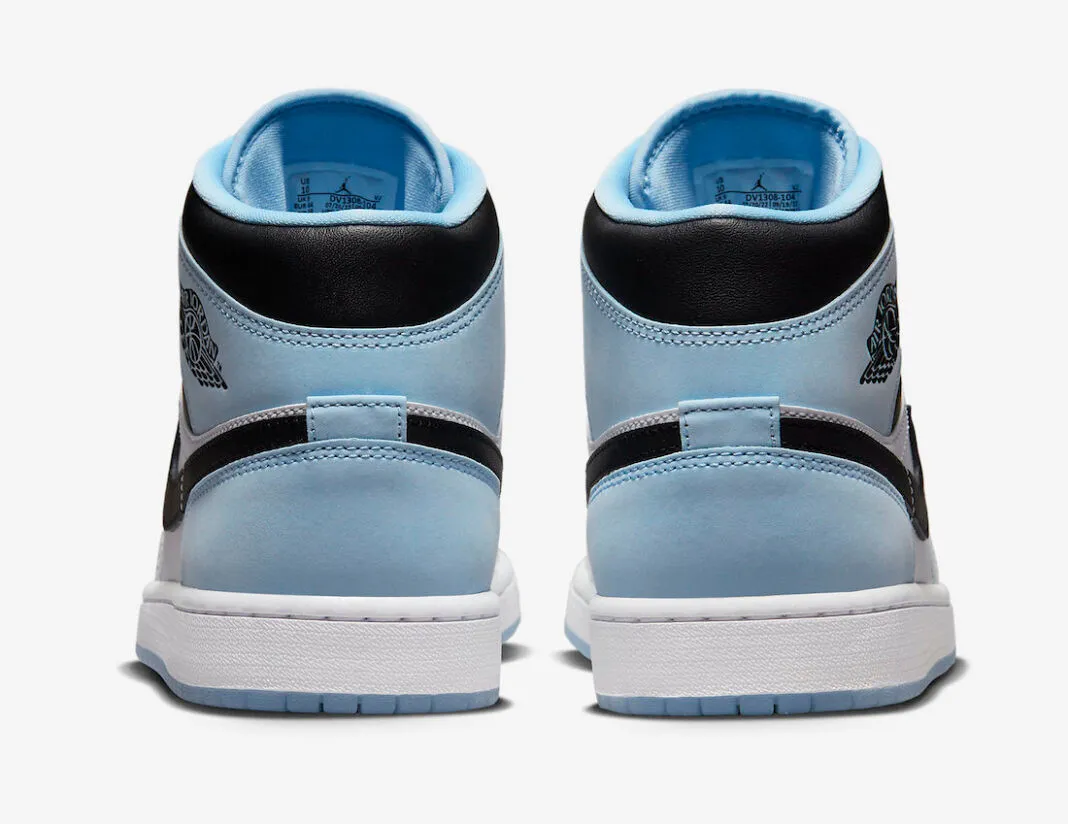 Air Jordan 1 Mid SE Ice Blue White Black DV1308-104