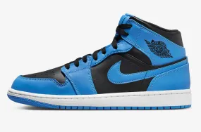 Air Jordan 1 Mid University Blue Black White DQ8426-401