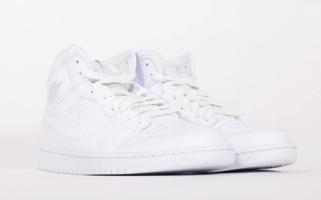 Air Jordan 1 Mid White 2020