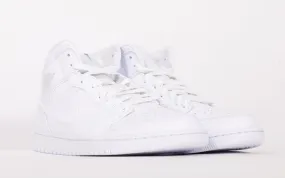 Air Jordan 1 Mid White 2020