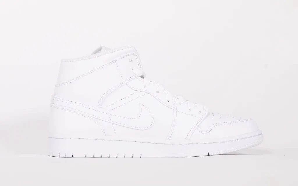 Air Jordan 1 Mid White 2020