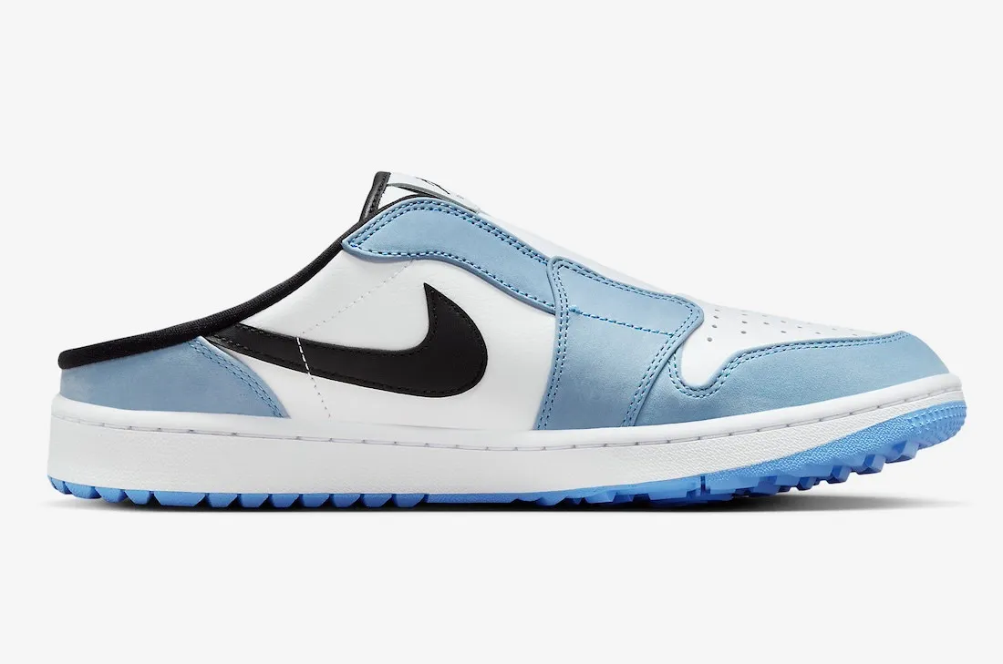 Air Jordan 1 Mule Golf University Blue White Black FJ1214-400