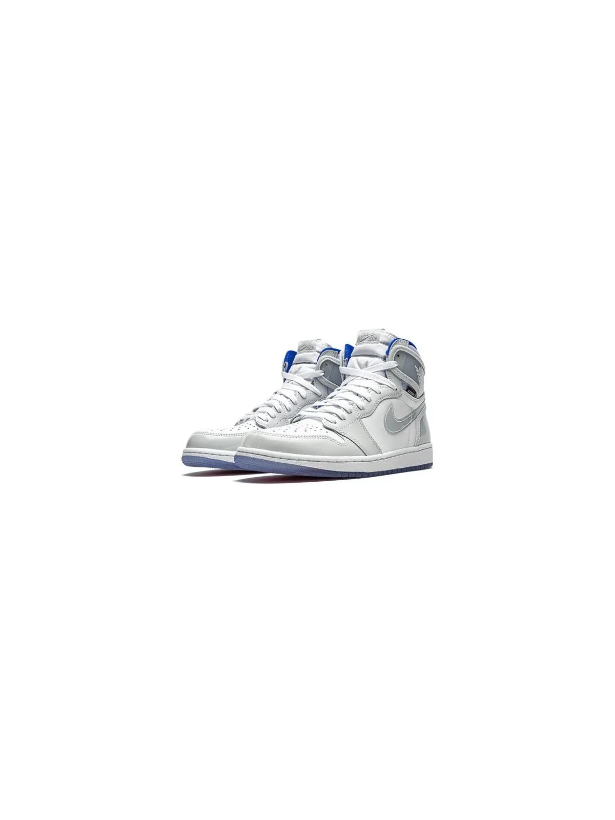 Air Jordan 1- Zoom White Racer Blue