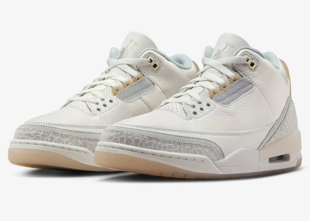 Air Jordan 3 Craft Ivory Cream Grey Mist FJ9479-100