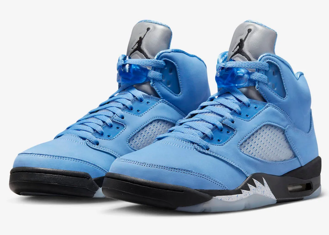 Air Jordan 5 Retro UNC University Blue Black White DV1310-401