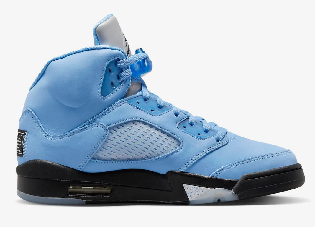 Air Jordan 5 Retro UNC University Blue Black White DV1310-401