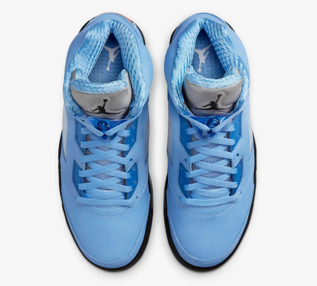 Air Jordan 5 Retro UNC University Blue Black White DV1310-401