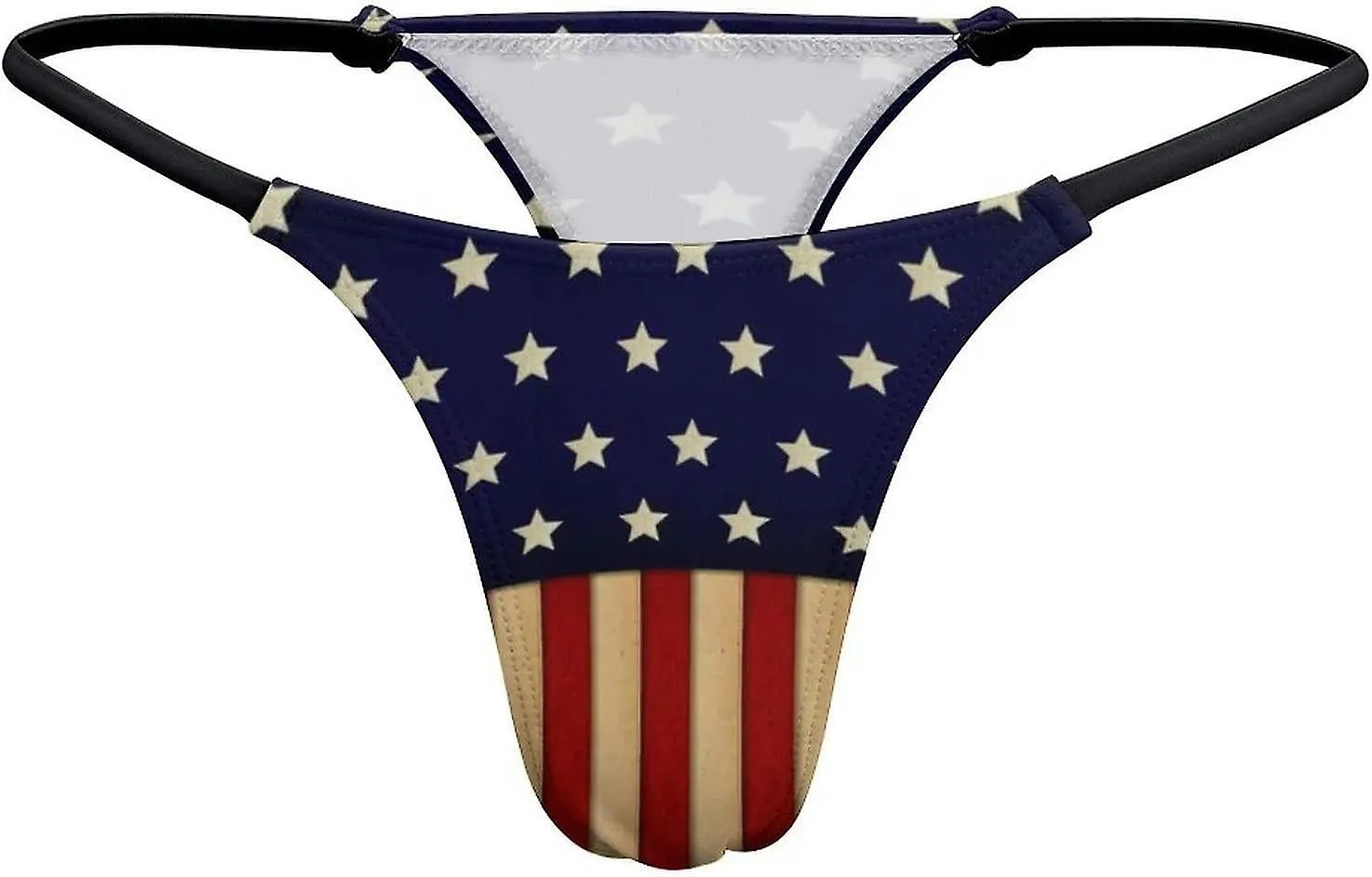 American Glory Flag G-String Thongs Women's T-Back Underwear Panty-WE480