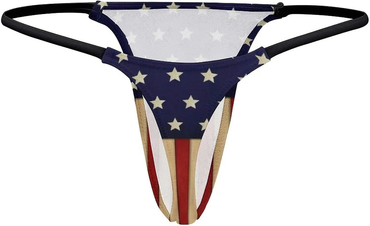 American Glory Flag G-String Thongs Women's T-Back Underwear Panty-WE480