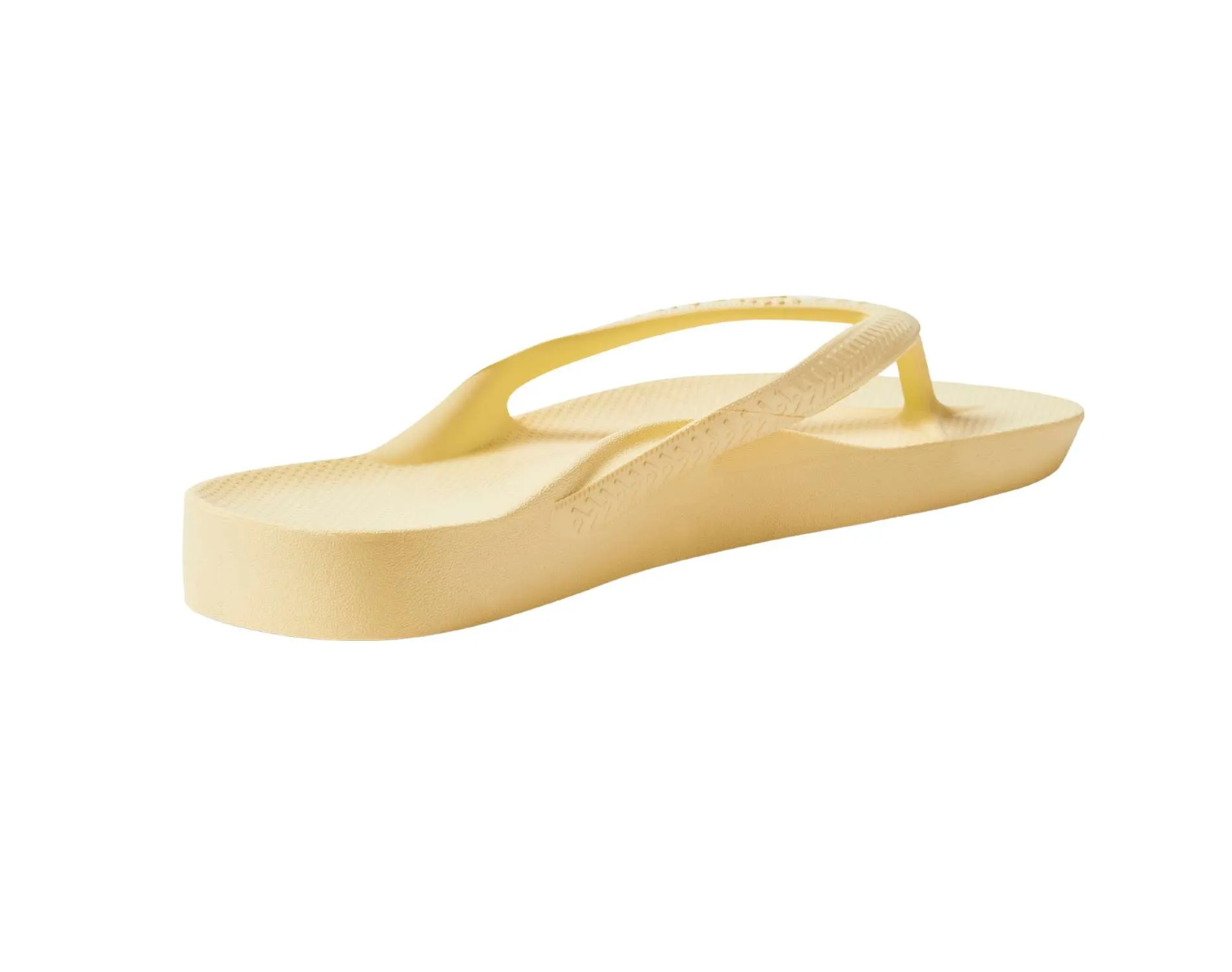 Archies Arch Support Thongs Lemon