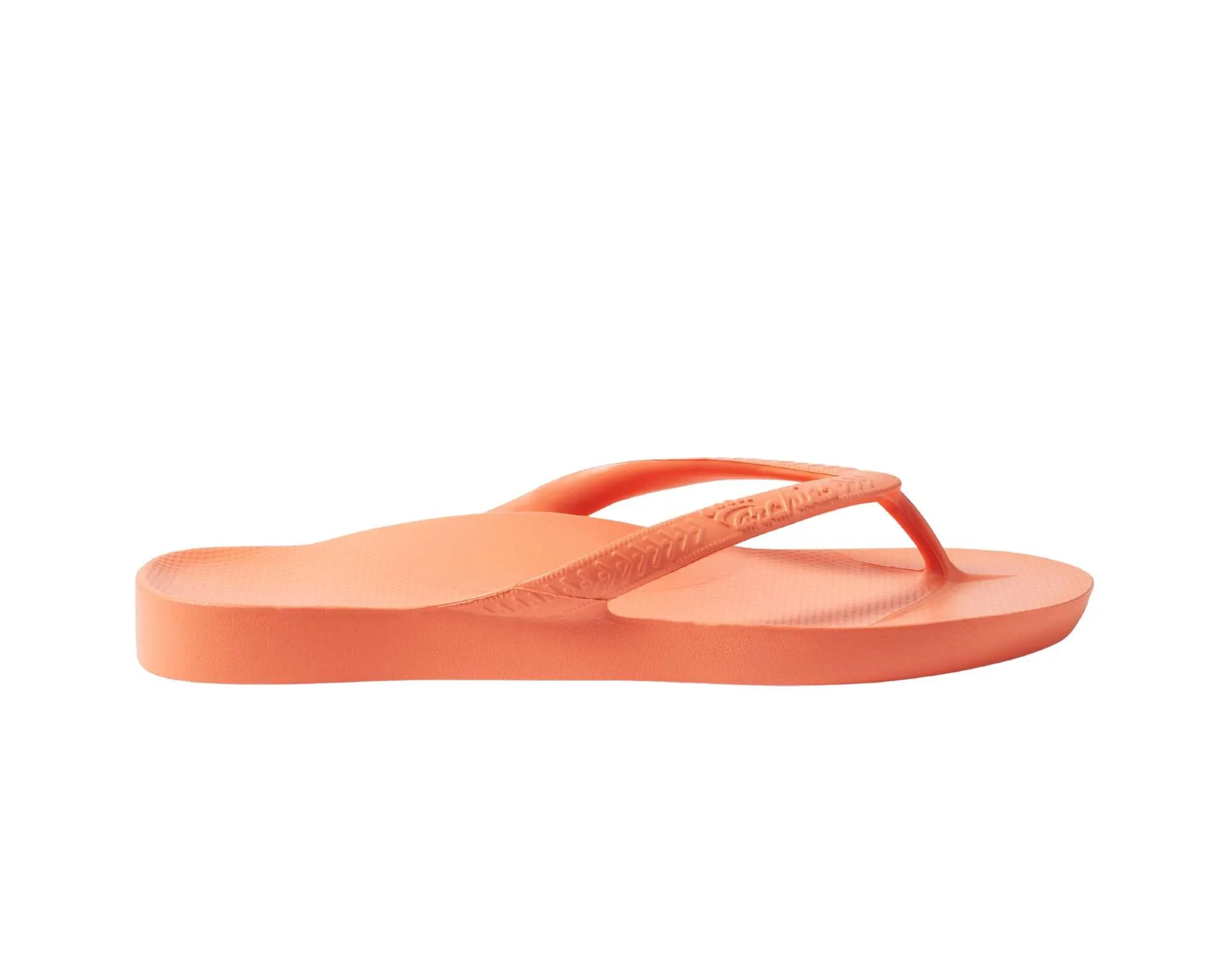 Archies Arch Support Thongs Orange