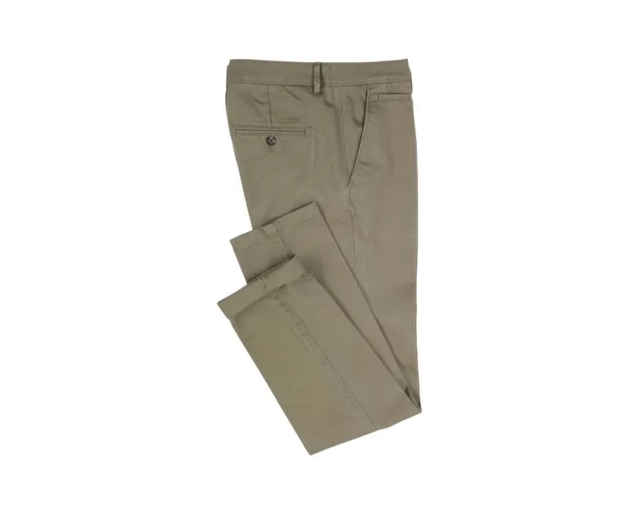 Army Green Chino trousers for men - NIGEL II