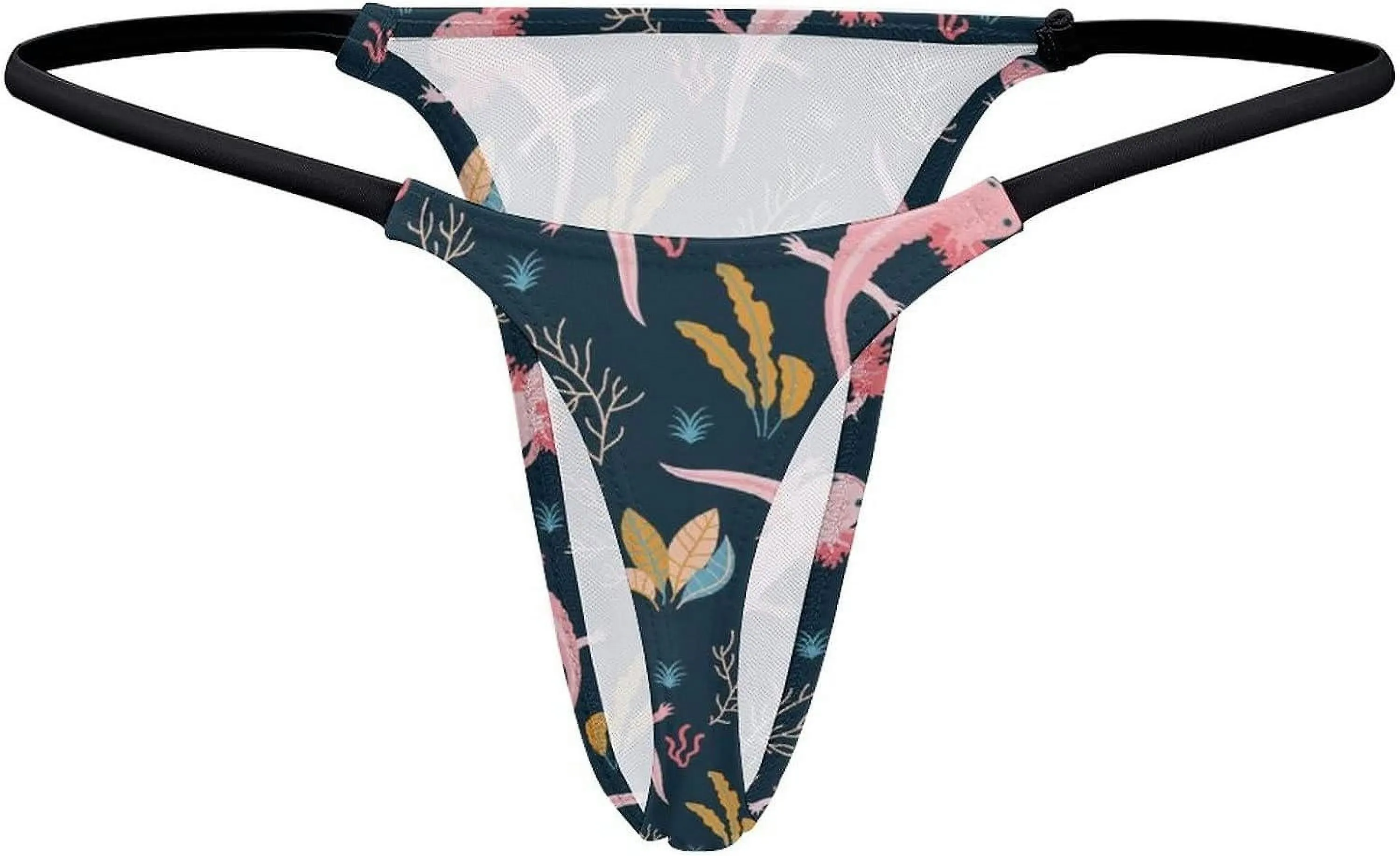 Axolotl Sea Weed G-String Thongs Women's T-Back Underwear Panty-WE577