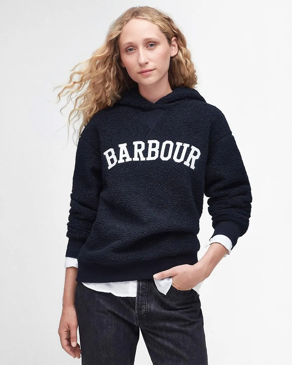 Barbour Barbour Northumberland Womens Polar Fleece Hoodie