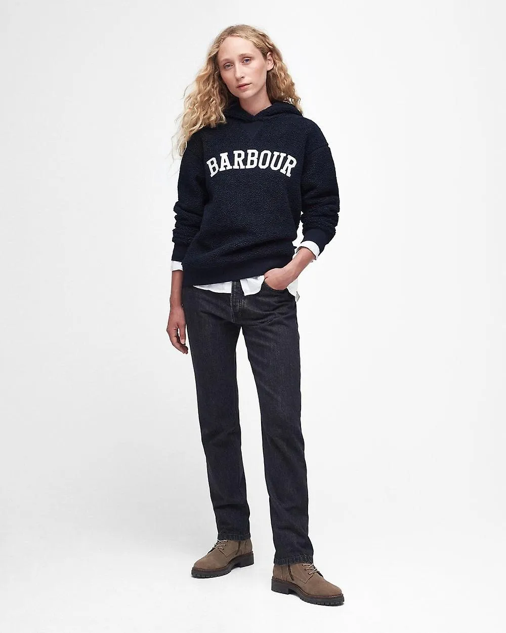 Barbour Barbour Northumberland Womens Polar Fleece Hoodie