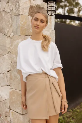 Beige Skirt OCEANA