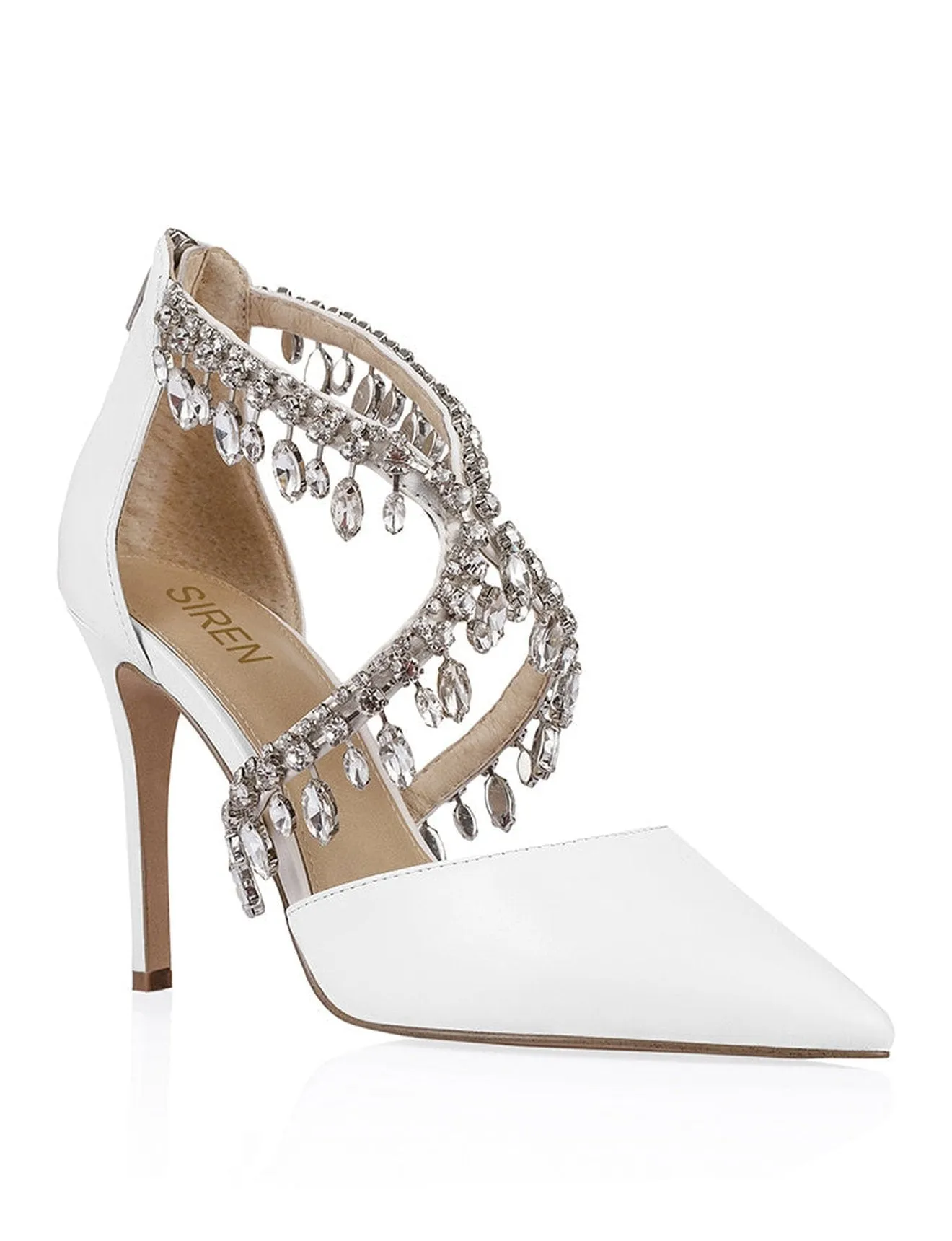 Bella Formal Heels - White