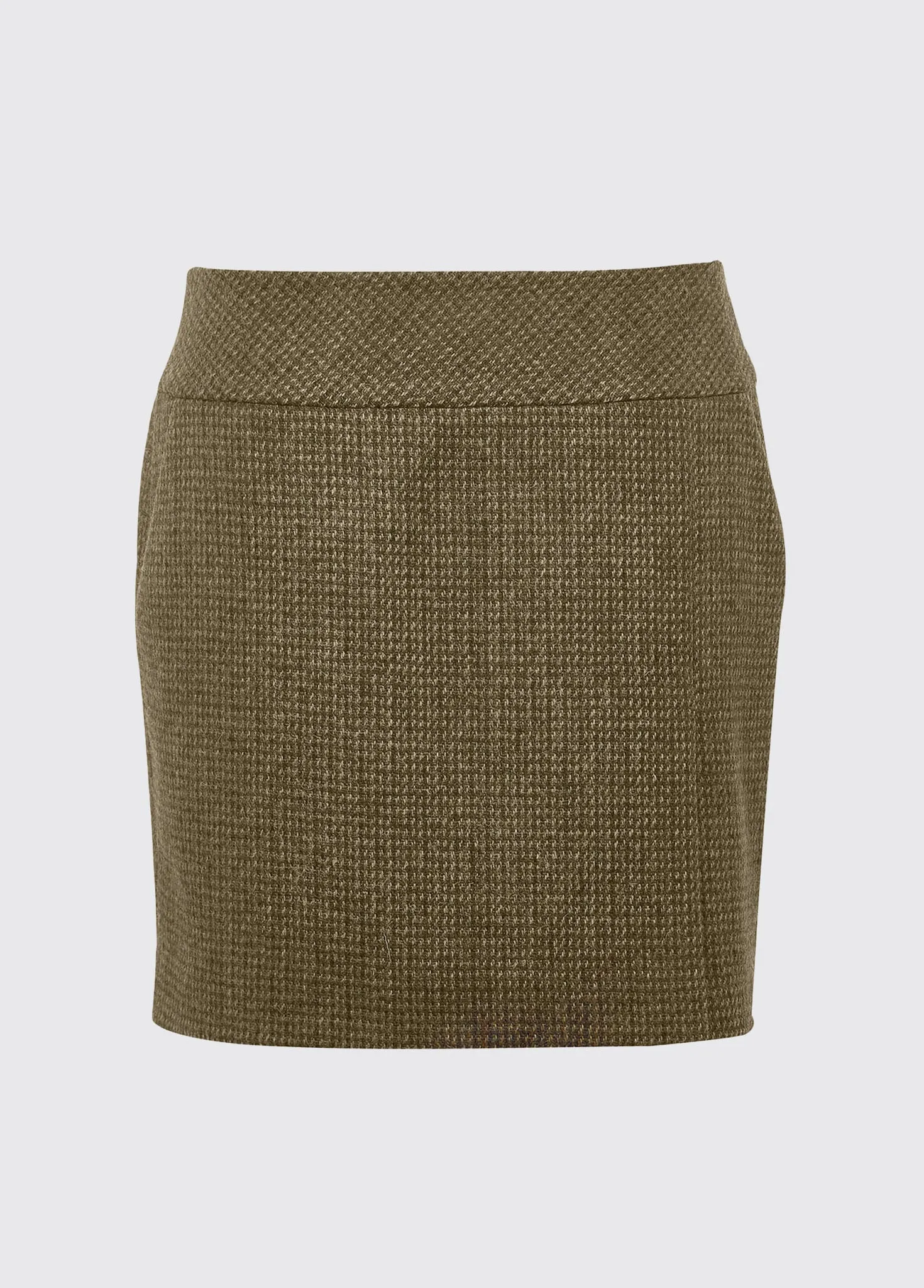 Bellflower Tweed Skirt - Heath