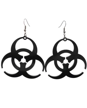 Biohazard Earrings